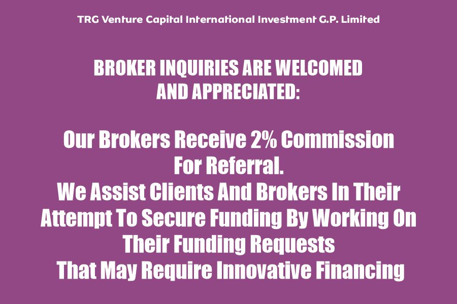 What Is a Bank Guarantee? Guide for Businesses TRG Venture Capital International Investment G.P. Limited welcomes broker inquiries with 2% commission on funding referrals and innovative financing support