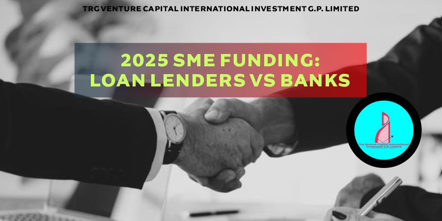 Business loan lenders shaking hands with banks over SME funding deal in 2025