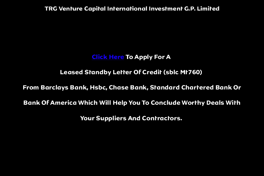 BG SBLC Monetization application for leased standby letter of credit MT760 from Barclays HSBC Chase and Bank of America